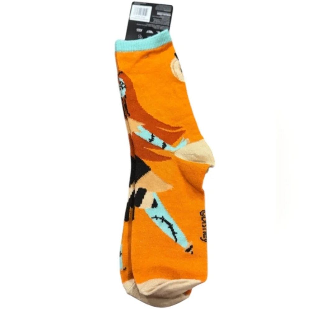 Disney Nightmare‎ Before Christmas Sally Womens Crew Novelty Socks Size 9-11